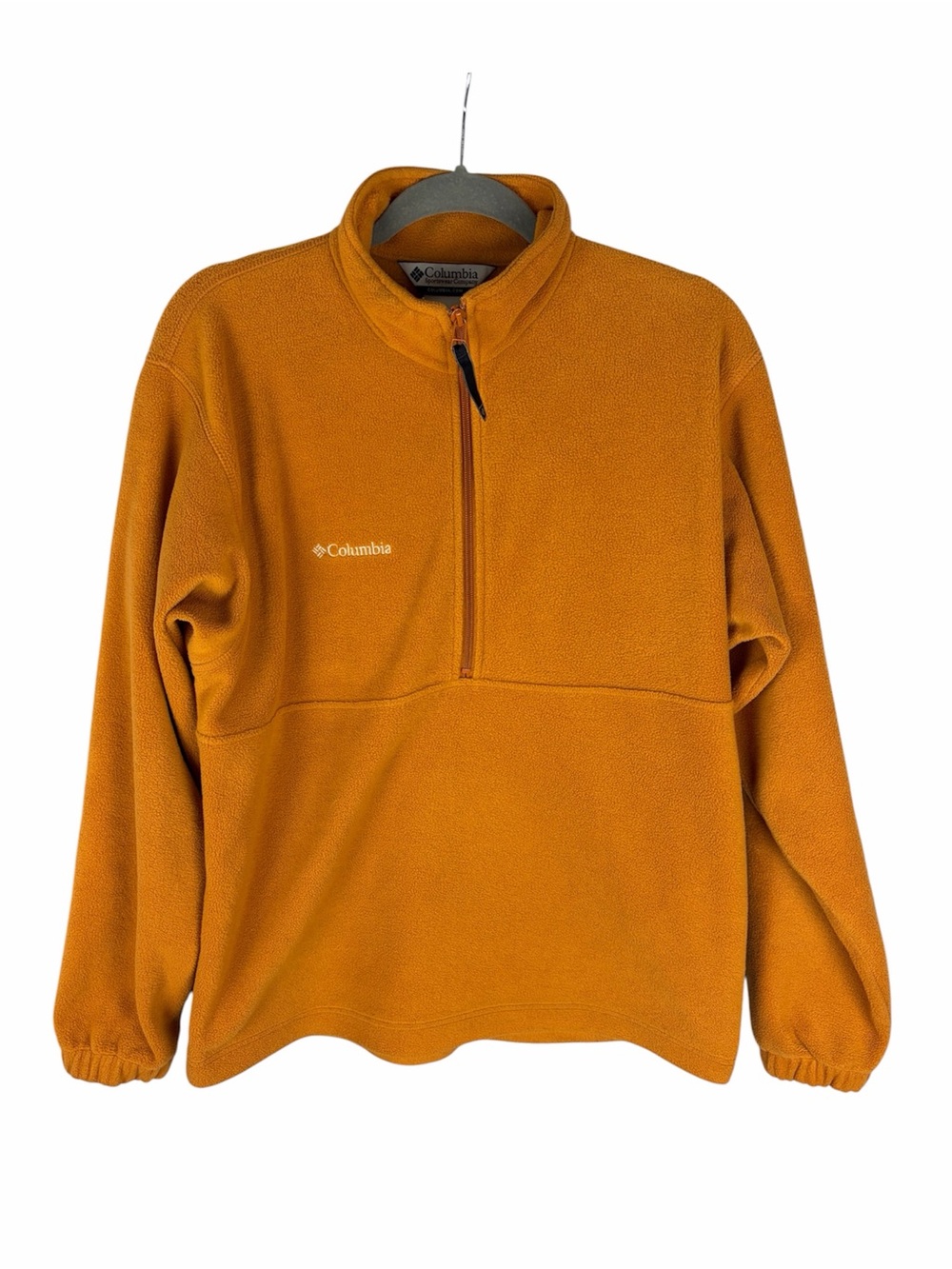 Columbia Men’s Fleece Pullover Quarter Zip Spiced Orange M